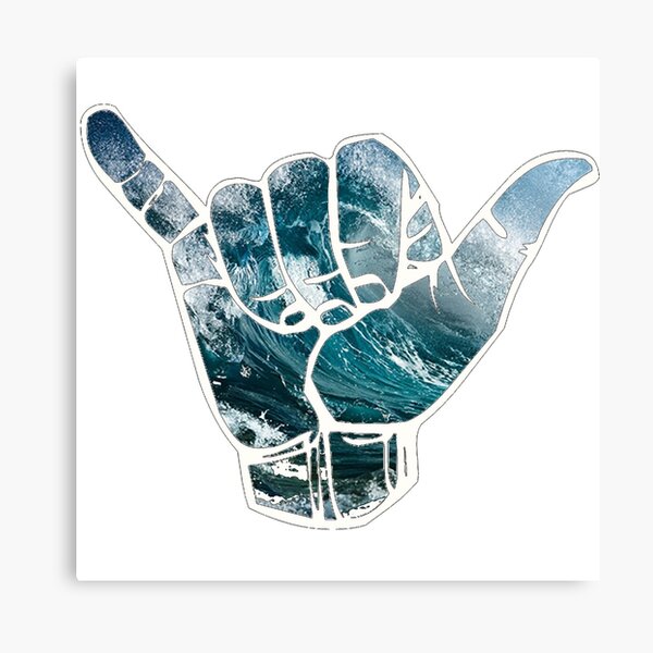 Hang loose Canvas Print
