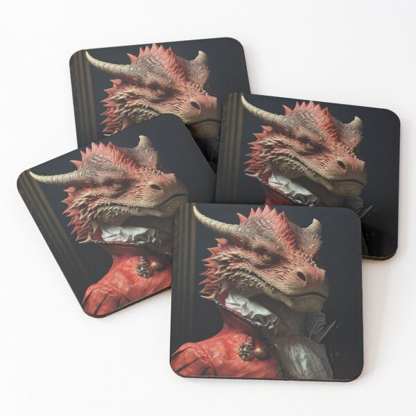Item preview, Crimson Majesty: The Red Dragon Envoy in Formal Attire! designed and sold by calharborne.