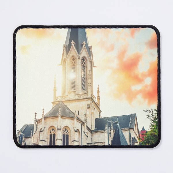 Item preview, St Georges church in Vieux Lyon french city by sunset designed and sold by Grégory DUBUS.