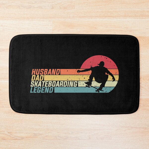 Item preview, Husband Dad Skateboarding Legend  Skateboarding Vintage style sport Lovers designed and sold by YAHIA-14.