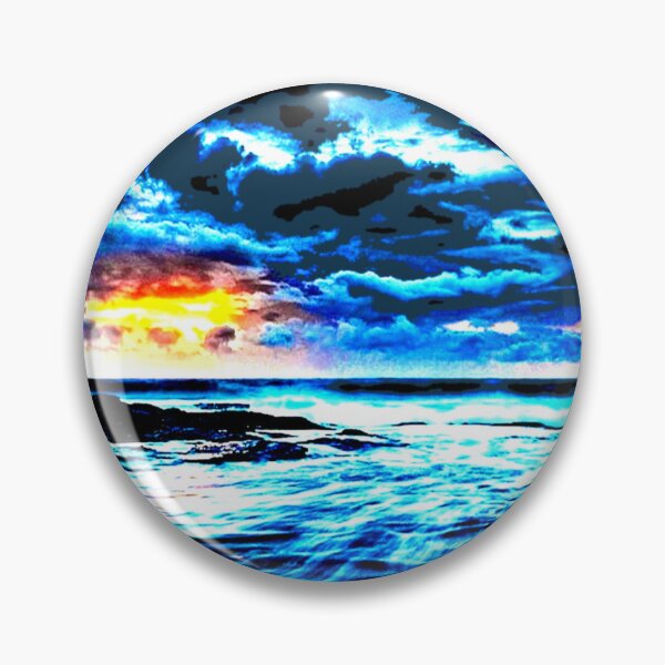 Item preview, Electric Blue Sunrise  designed and sold by ontological.