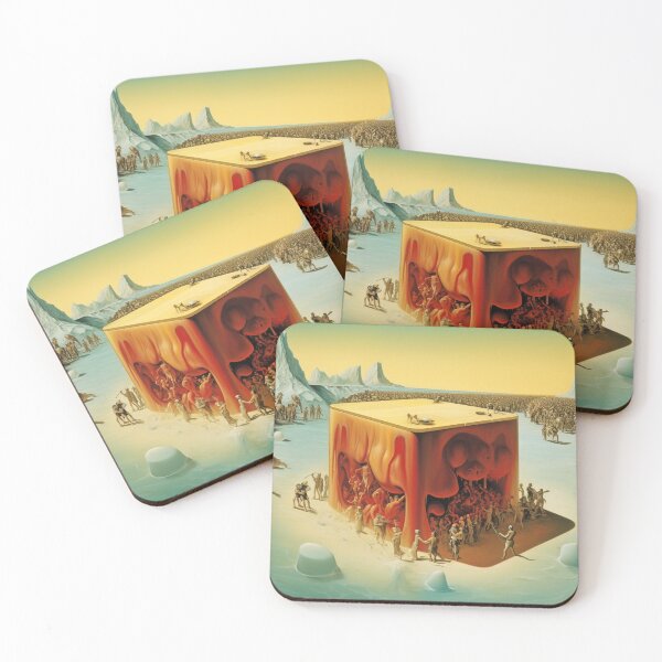Item preview, Frozen Fusion: Surreal Ice Plateau with Flesh and Electronic Delights designed and sold by ehartstudio.