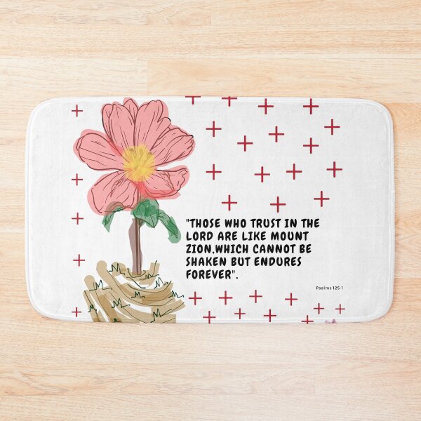 Item preview, " Those who trust in the Lord are like Mount Zion, which cannot be shaken but endures forever".  designed and sold by Fernandavaladao.