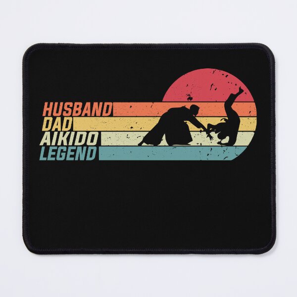 Item preview, Husband Dad Aikido Legend Aikido Vintage style sport Lovers designed and sold by YAHIA-14.