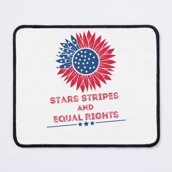 Item preview, Stars Stripes And Equal Rights Women's Rights Patriotic Tee designed and sold by Norstyle.