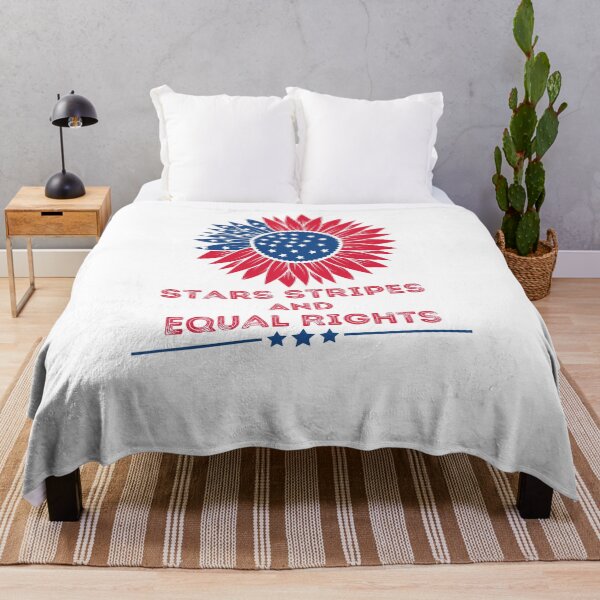Item preview, Stars Stripes And Equal Rights Women's Rights Patriotic Tee designed and sold by Norstyle.