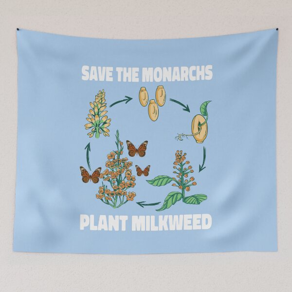 Item preview, Save The Monarchs Butterfly Plant Some Milkweed Lifecycle designed and sold by MrEddie10.