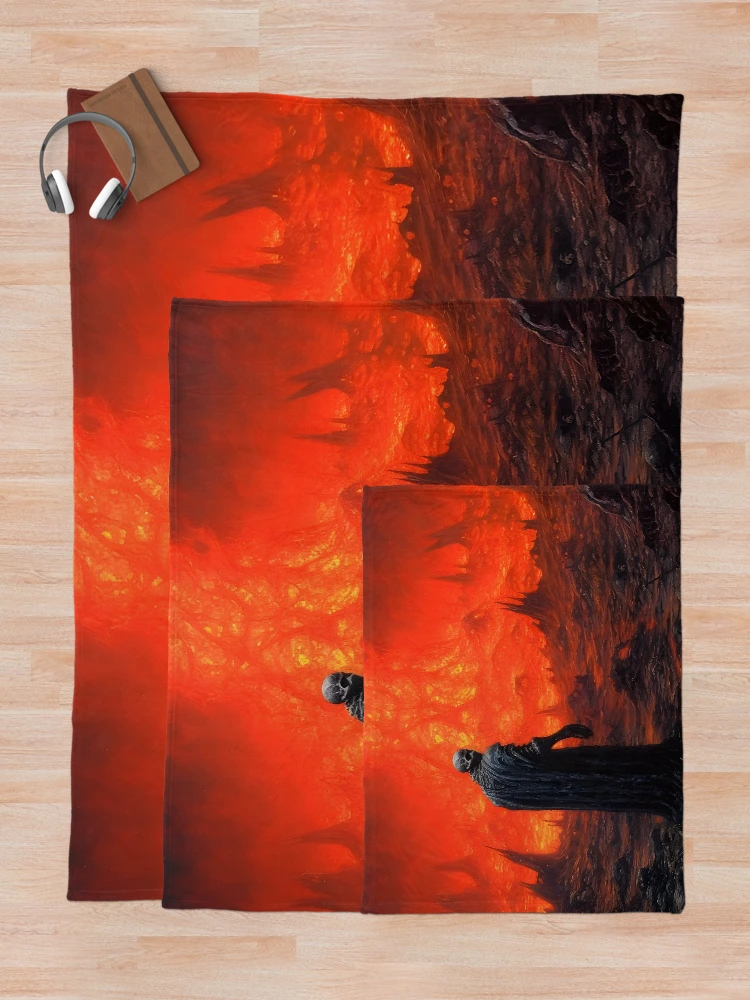 Thumbnail 5 of 6, Throw Blanket, Pyromancer designed and sold by 20th-eclipse.