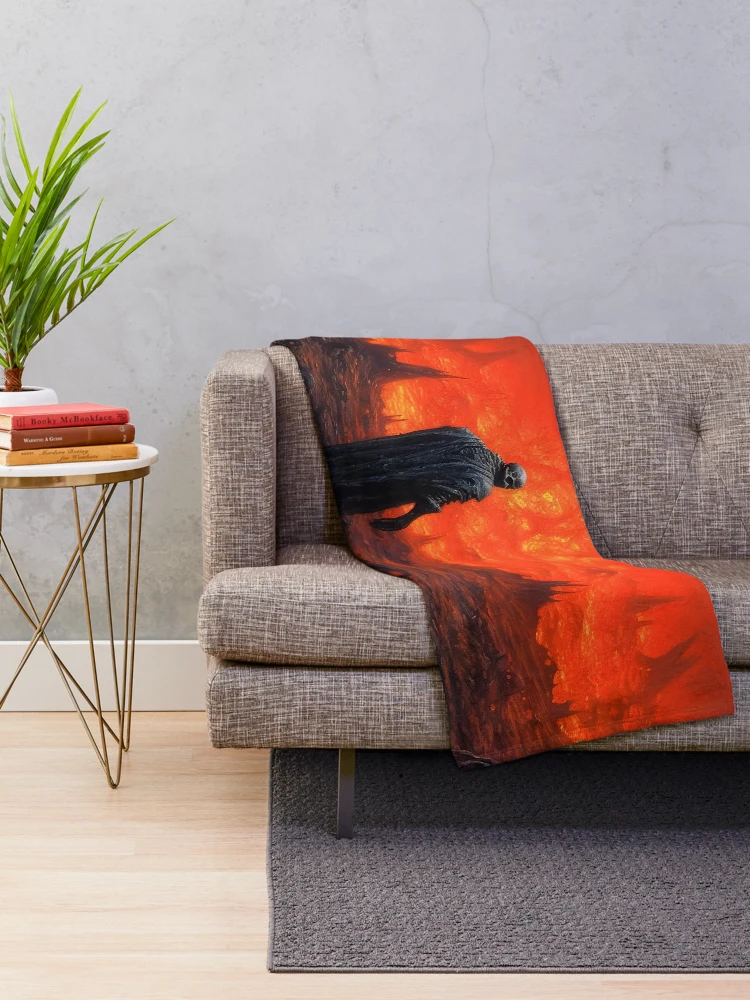 Thumbnail 2 of 6, Throw Blanket, Pyromancer designed and sold by 20th-eclipse.