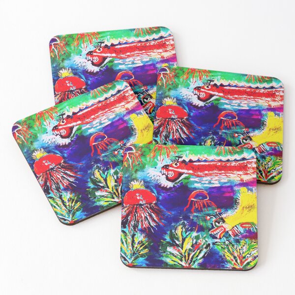 Item preview, Sea Monsters During Saturn in Pisces Retrograde designed and sold by Kater.