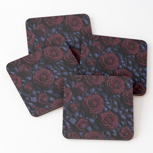 Item preview, A captivating peculiar flower pattern: Vibrant Red Roses Symphony  designed and sold by AmazingLab.