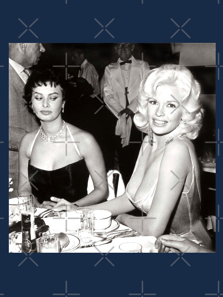 Jayne Mansfield and Sophia Loren Famous Nipple Slip 2.0 Sticker for Sale  by NewWaveyDavey