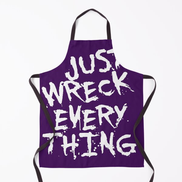 Item preview, Just Wreck Everything White Grunge Graffiti designed and sold by taiche.
