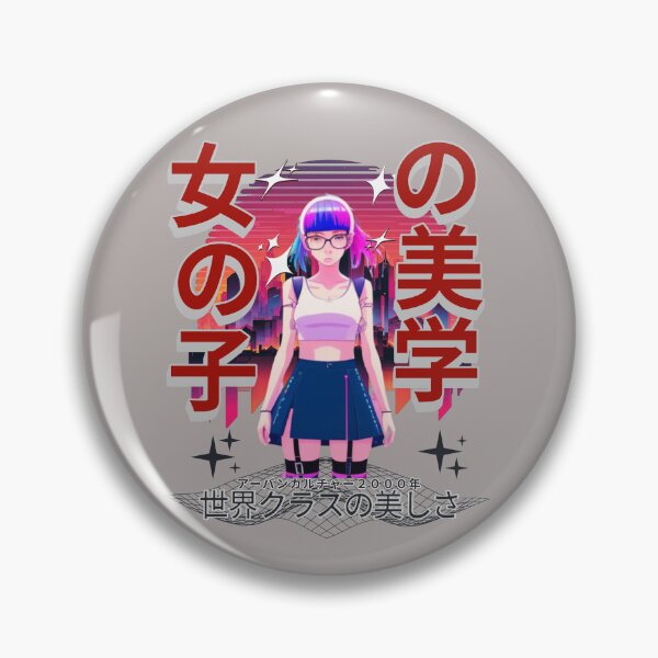 Artikelvorschau, Anime ästhetisches Mädchen | Japanische Cyber-Streetwear | Cyberpunk-Stil entworfen und verkauft von Tee-Craftify.