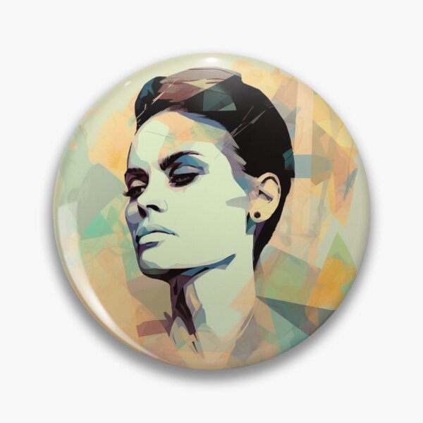 Item preview, Female Retro Vibe Colorful Powerful designed and sold by ColorXpo.