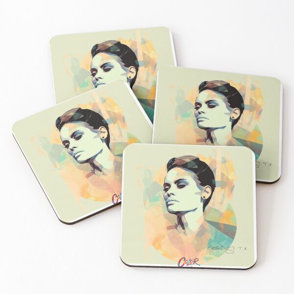 Item preview, Female Retro Vibe Colorful Powerful designed and sold by ColorXpo.