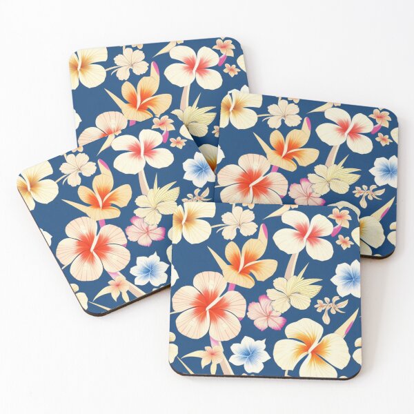 Artikelvorschau, Tropical flower pattern  entworfen und verkauft von Roxburylane.