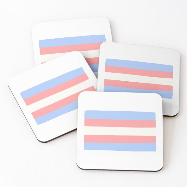 Item preview, transgender flag designed and sold by the sketchy tomato.