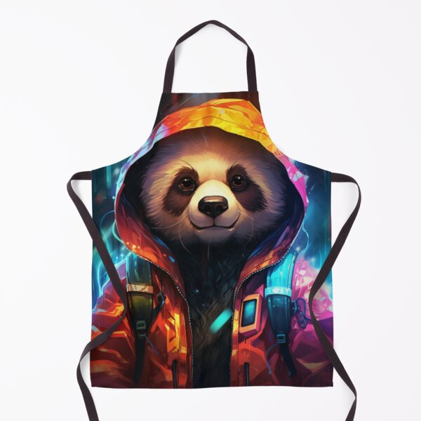 Item preview, Cute Panda Wearing Hoodie designed and sold by shanessie6.