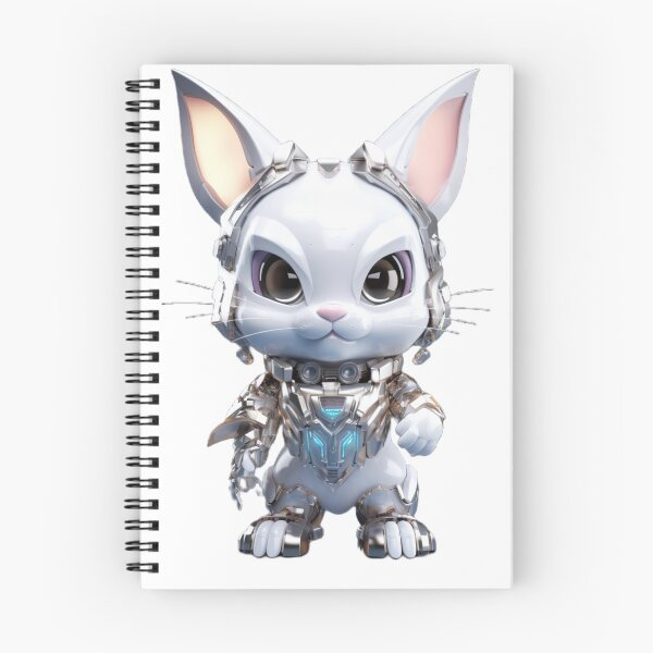 Item preview, cyborg rabbit designed and sold by MagicStudioArt.