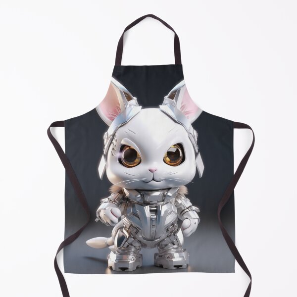 Item preview, cyborg rabbit designed and sold by MagicStudioArt.