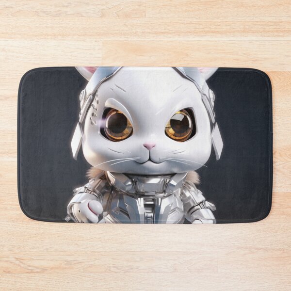 Item preview, cyborg rabbit designed and sold by MagicStudioArt.