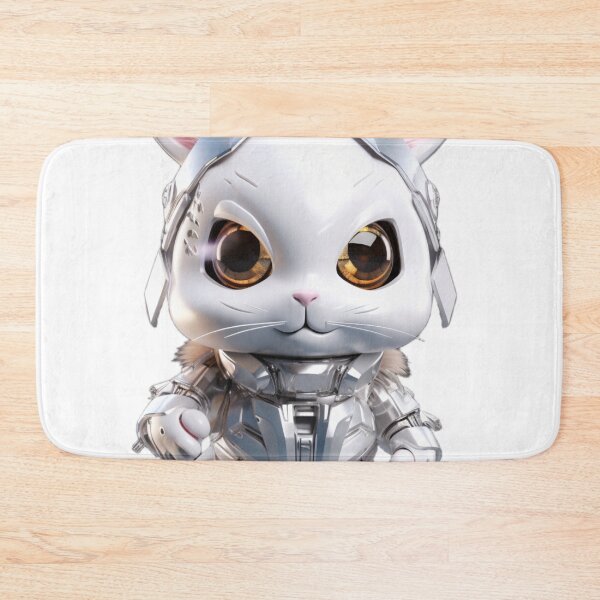 Item preview, cyborg rabbit designed and sold by MagicStudioArt.