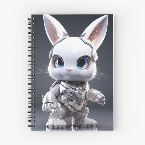 Item preview, cyborg rabbit designed and sold by MagicStudioArt.