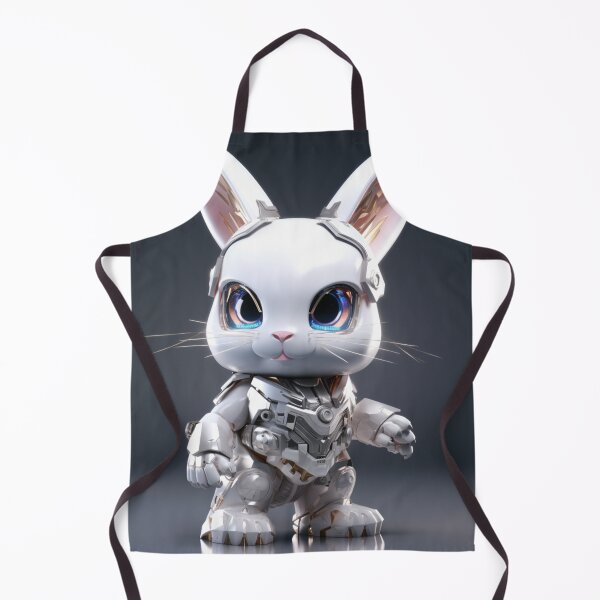 Item preview, cyborg rabbit designed and sold by MagicStudioArt.