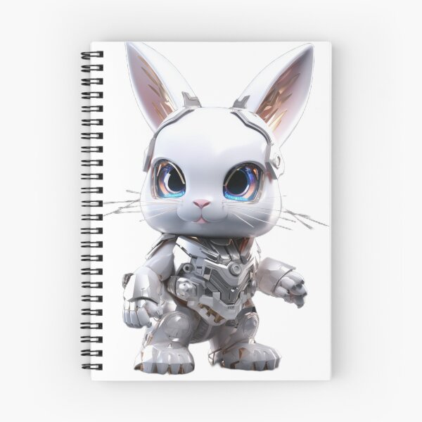 Item preview, cyborg rabbit designed and sold by MagicStudioArt.