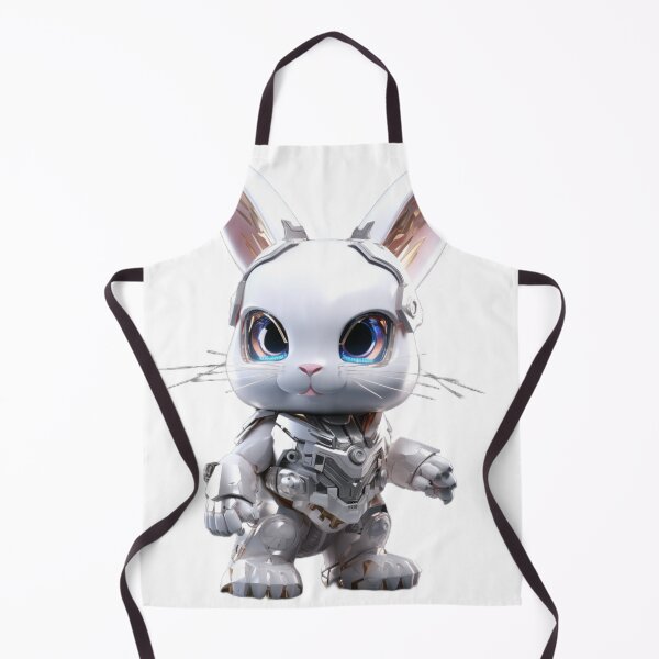 Item preview, cyborg rabbit designed and sold by MagicStudioArt.