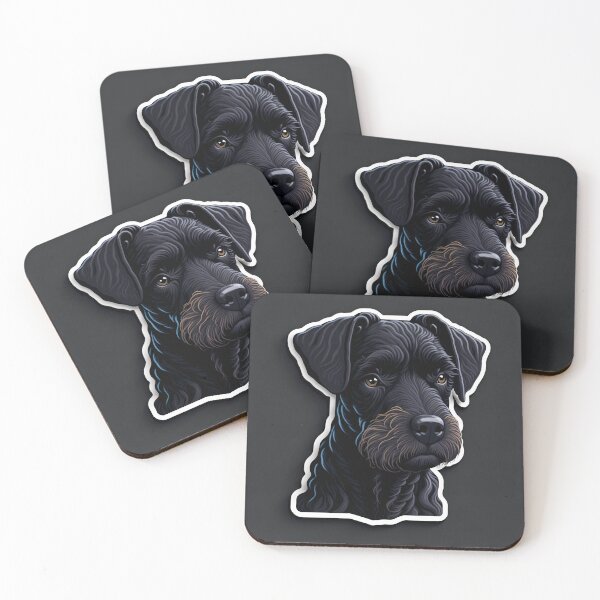 Item preview, miniature black schnauzer design designed and sold by SaldekMT.