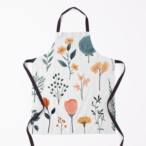 Artikelvorschau, Arrangement of spring orange flowers against a white background. Blooming concept. Flat lay. entworfen und verkauft von anytka.