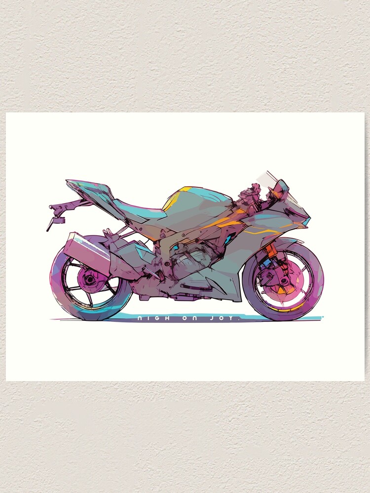 絵 Ride kawasaki zx-6r 19 cyber