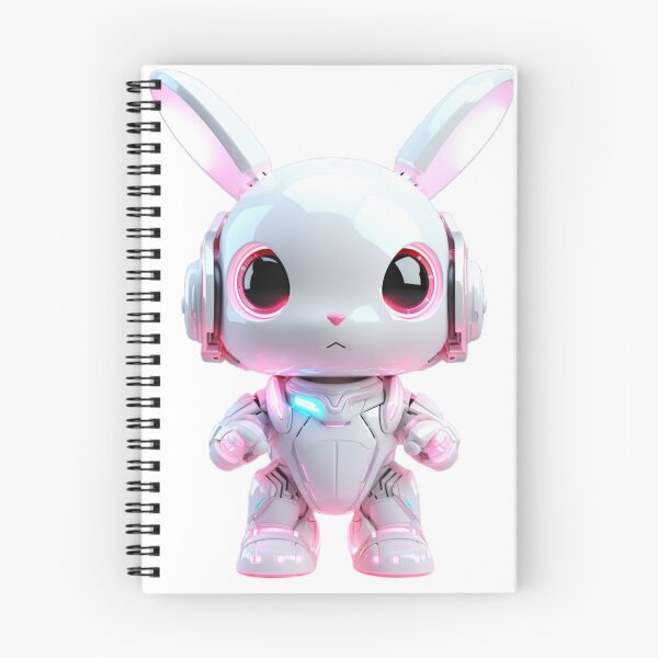 Item preview, cyborg rabbit designed and sold by MagicStudioArt.