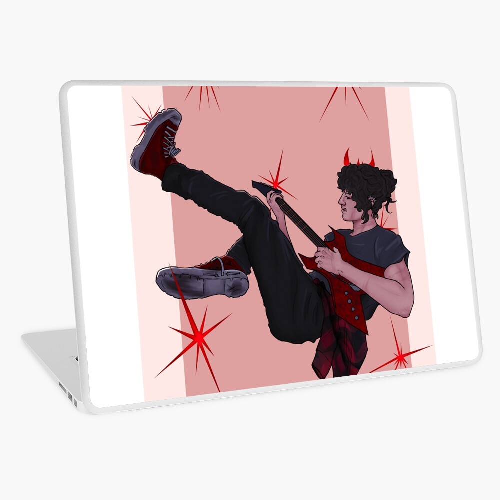 Nail Bat and Guitar Laptop Skin for Sale by Brittanywayart