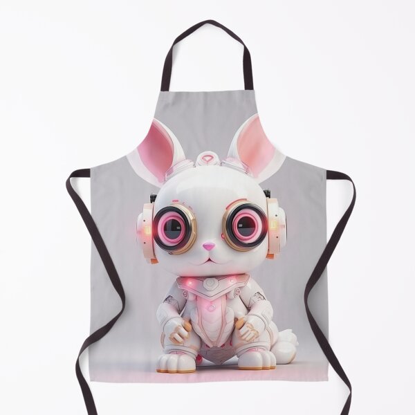 Item preview, cyborg rabbit designed and sold by MagicStudioArt.
