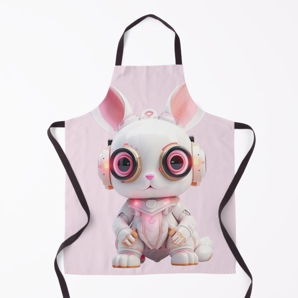 Item preview, cyborg rabbit designed and sold by MagicStudioArt.