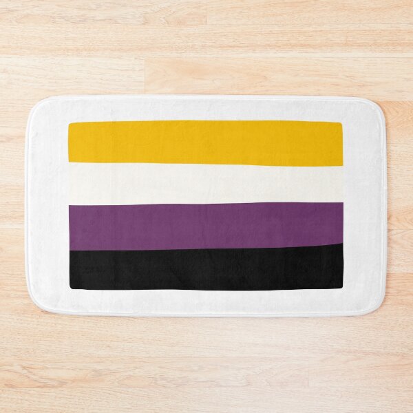 Item preview, nonbinary flag designed and sold by juliedoodlesss.