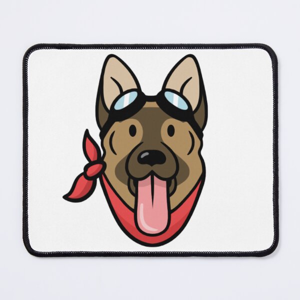 Item preview, funny dogmeat with a red Bandanas and sunglasses designed and sold by Zlig Zlag ★★★★★.