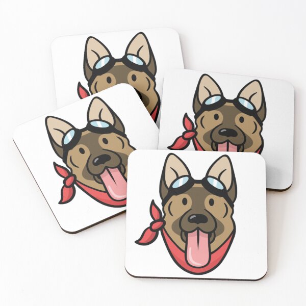 Item preview, funny dogmeat with a red Bandanas and sunglasses designed and sold by Zlig Zlag ★★★★★.
