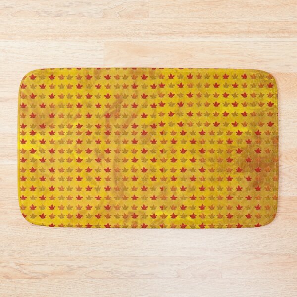 Item preview, Small Leave Pattern On Yellow Shadow designed and sold by Profitrip.