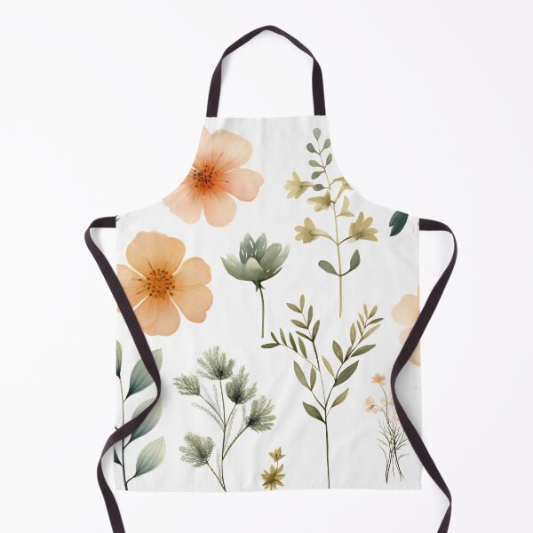 Artikelvorschau, Arrangement of spring orange flowers against a white background. Blooming concept. Flat lay. entworfen und verkauft von anytka.