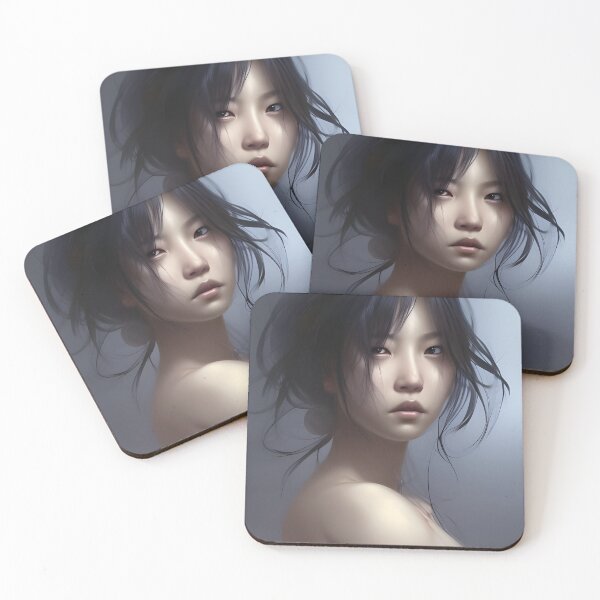 Item preview, Hiroku Asian Woman AI Arts Portrait designed and sold by Clark81.
