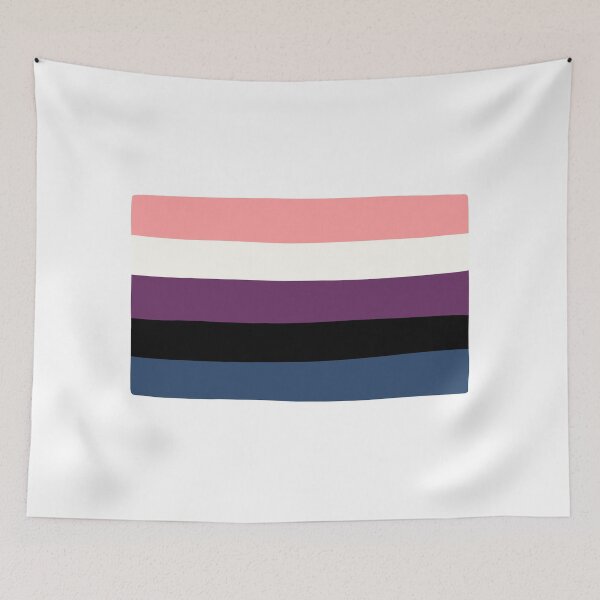 Item preview, genderfluid flag designed and sold by juliedoodlesss.