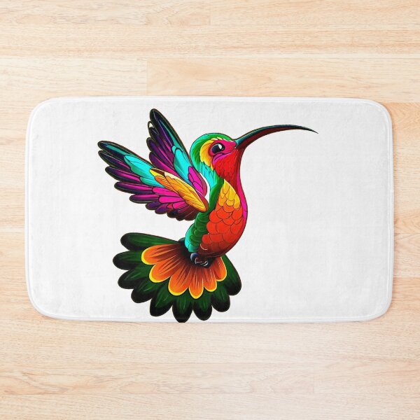 Item preview, colored hummingbird designed and sold by miguel-ozz.
