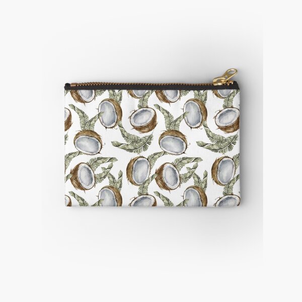 Item preview, coconuts and palm leaves pattern for summer designed and sold by YerrouDesing.