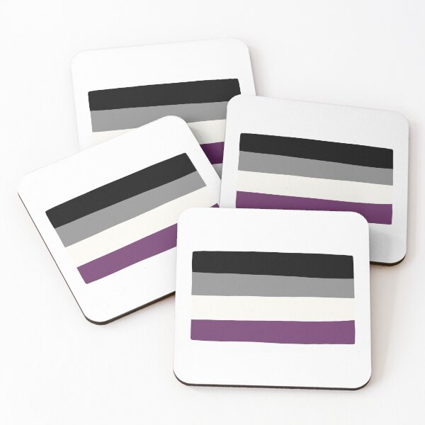 Item preview, asexual flag designed and sold by the sketchy tomato.