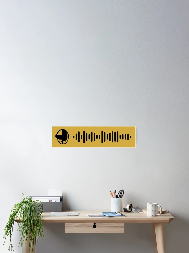 Thumbnail 2 of 3, Poster, One More Time Spotify Scan Code designed and sold by SpotiCodes.