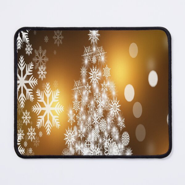 Item preview, White Christmas Snowflakes, Glitter, and Lights designed and sold by TheEclecticSpot.